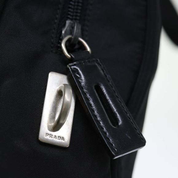 PRADA Shoulder Bag Nylon Black Auth 71120 - Picture 10 of 16